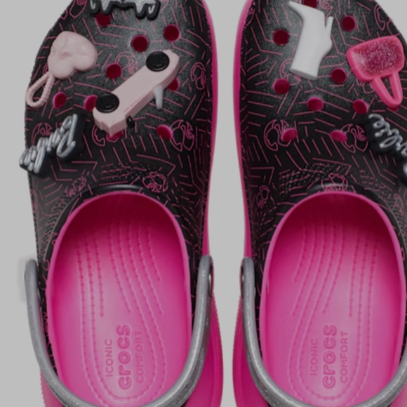 Barbie Crocs - Picture 1 of 2
